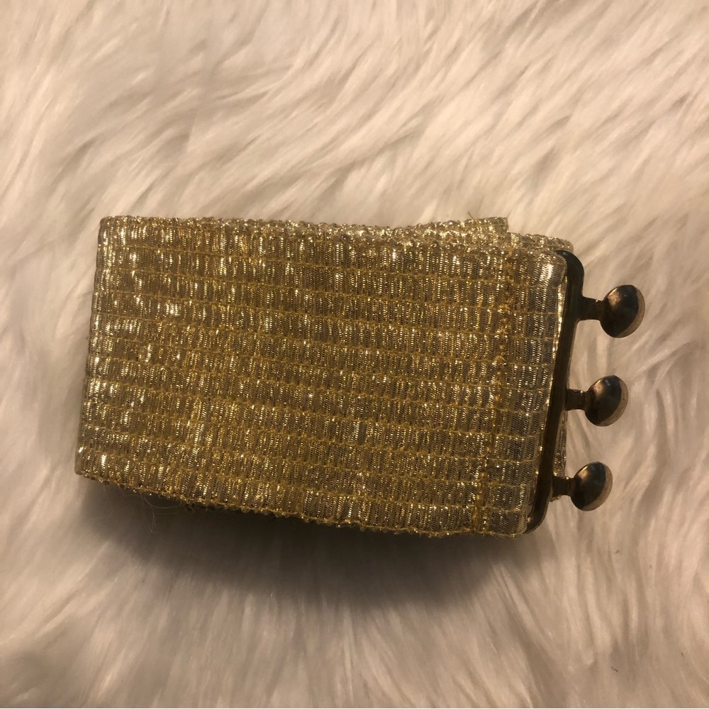 Malco Modes cinch belt Gold